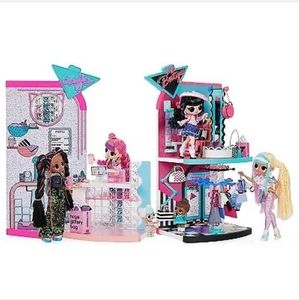 LOL Surprise OMG Mall of Surprises Playset 50 Surprises Cafe BB Boutique